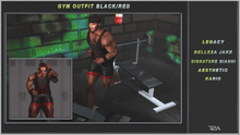 R2A- GYM FIT BLACK/RED