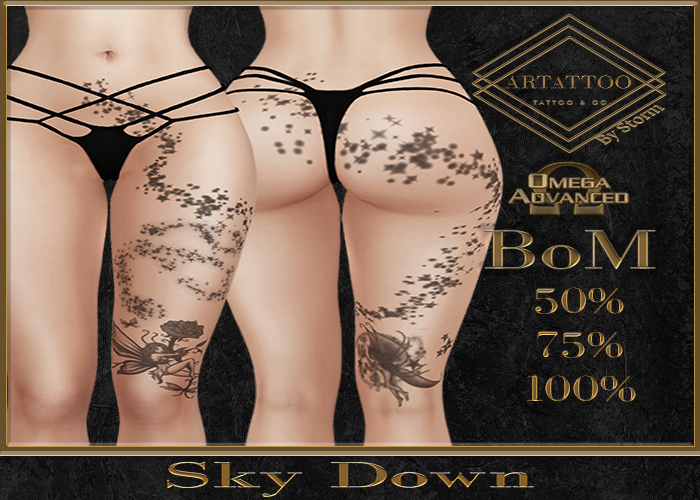 ArTattoo Sky Down   