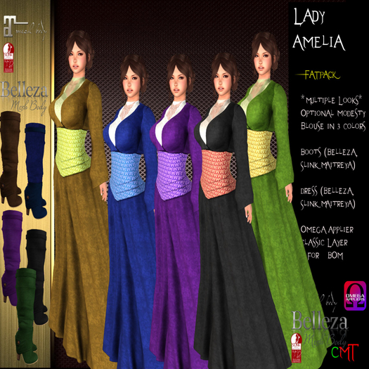 .:: VH ::. Lady Amelia Dress - FATPACK