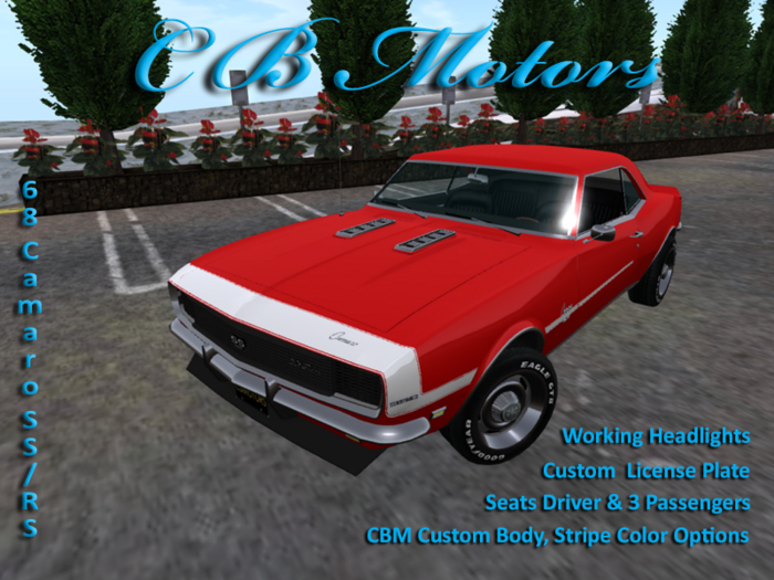 68 CBM Camaro SS/RS