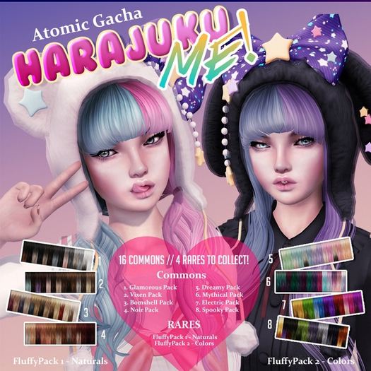 [Atomic] Gacha // Harajuku Me // Bunny - Glamorous