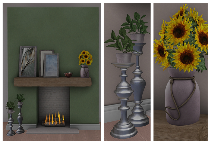 LpOca Fireplace Isabela/Green