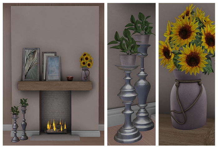 LpOca Fireplace Isabela/Pink