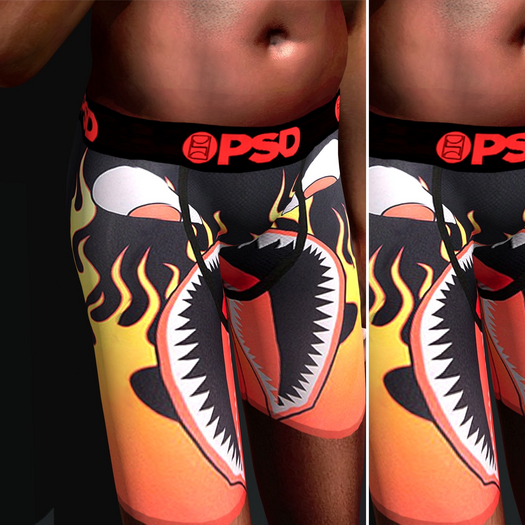 SHARK FLAMES BRIEFS