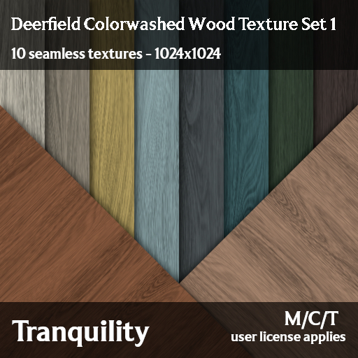 Tranquility - Deerfield Colorwashed Wood Texture Set 1
