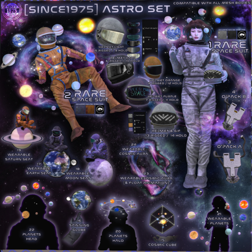 10.[Since1975] Astro Helmet (For Hand) / Dark