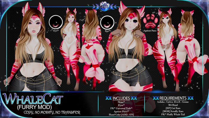 FK* WhaleCat ☾☾Red☽☽ ☾☾Hybrid Mod☽☽ ☾☾BOM☽☽