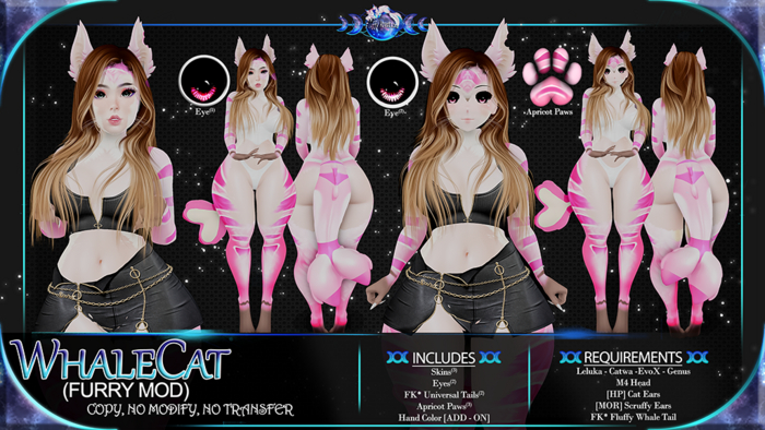 FK* WhaleCat ☾☾Lotus☽☽ ☾☾Hybrid Mod☽☽ ☾☾BOM☽☽