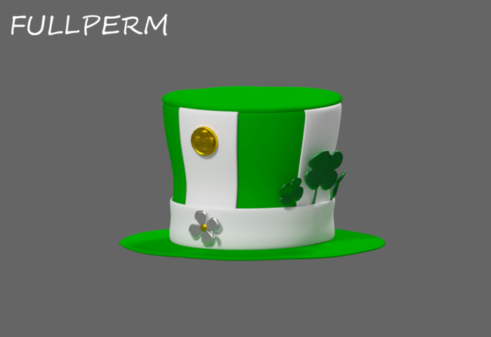 Hat st patrick -GIFT- FULLPERM