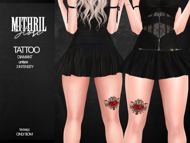 Mithril_Tattoo Diamant