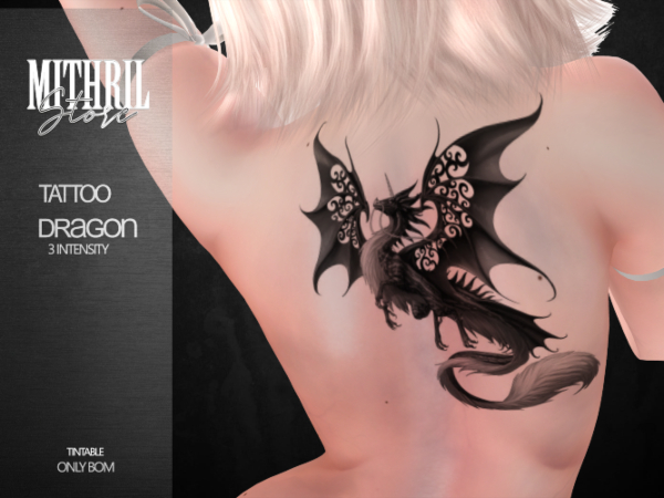 Mithril_Tattoo Dragon