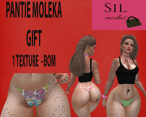 PANTIE MOLEKA BOM - GIFT 1 TEXTURE