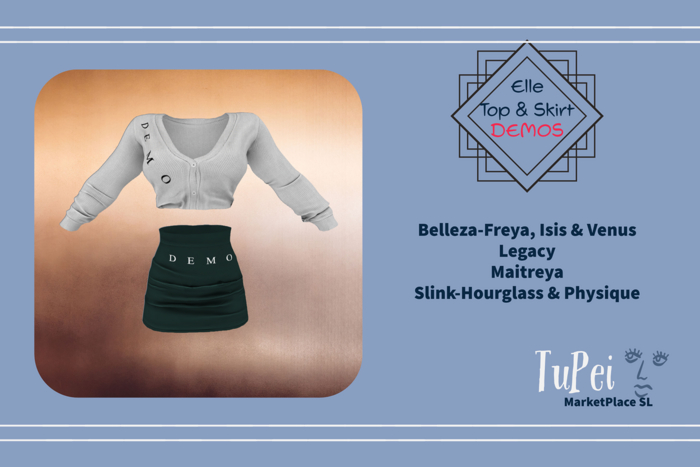 TuPei  Elle Top & Skirt - DEMOS
