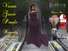 Vivian Gown Purple