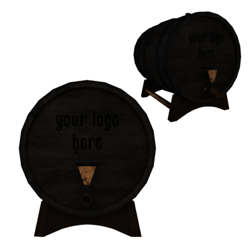 D - Barrel  - Dry wood - logo