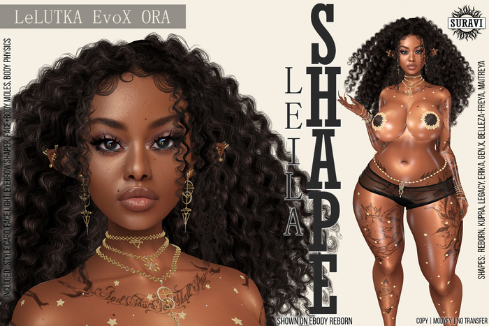 {SURAVI} LEILA shape lel EvoX ORA