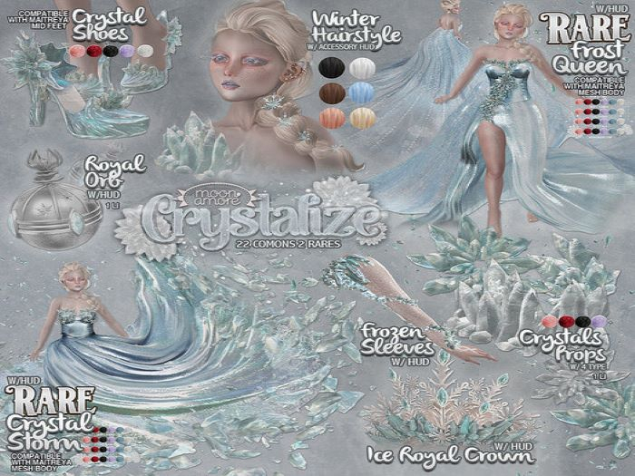 :Moon Amore: Crystallize / Crystals Props / ROUGE