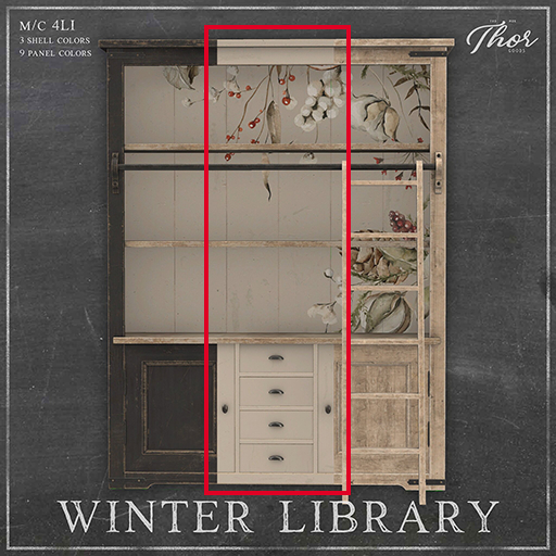 ..::THOR::.. Winter Library - ecru