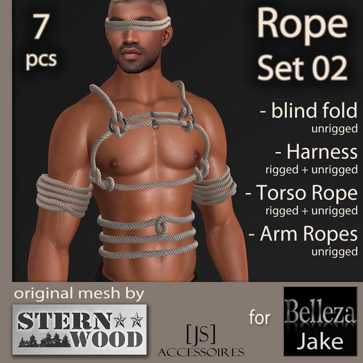 {JS} Belleza Jake - Rope Set 02 - 7pcs