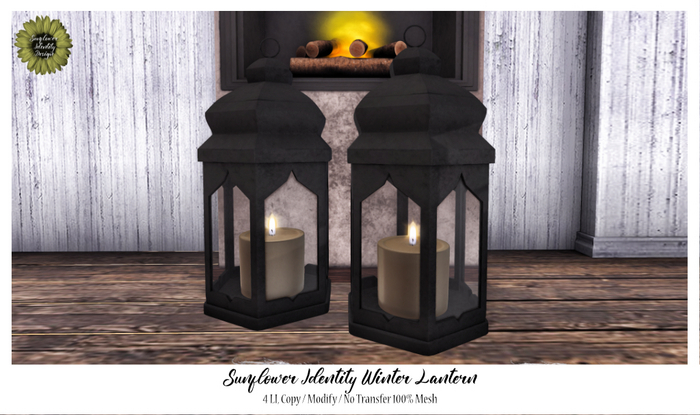 Sunflower ID Winter Lantern (Add Me)
