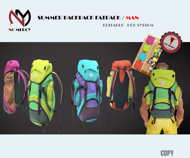 No Mercy / Summer Backpack Fatpack / MAN