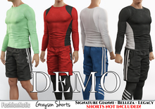 Demo Grayson Male Top Fatpack Colors - Signature Gianni, Belleza Jake , Legacy - FashionNatic