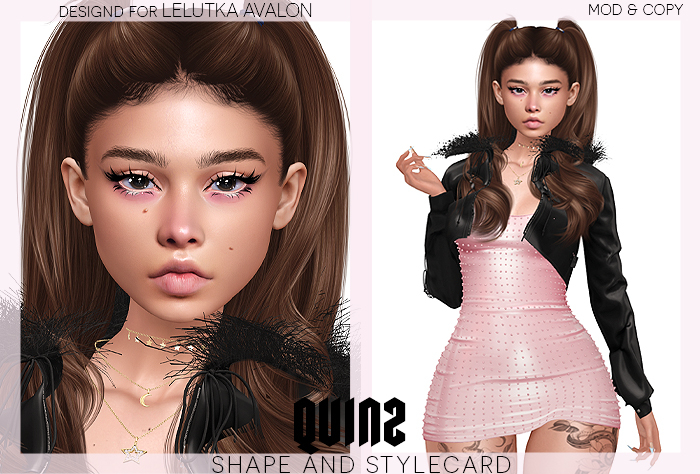 QUINZ - SHAPE AND STYLECARD FLAVIA