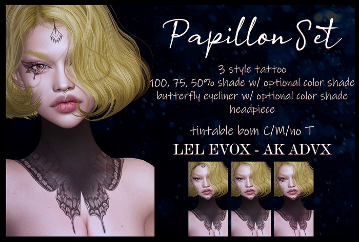 -bus- Papillon Set { LEL EVOX - AK ADVX BOM }