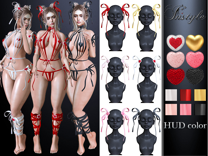 InStyle - Hair Ribbons HUD color