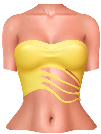 Limited Addiction - Lilith Top - Yellow