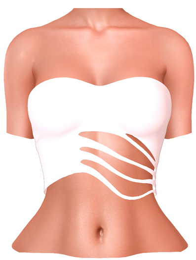 Limited Addiction - Lilith Top - White