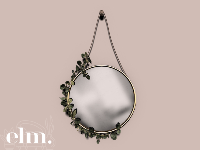 Elm. Aster Mirror [Gold]