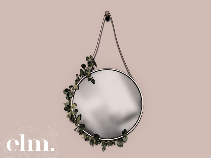Elm. Aster Mirror [Silver]
