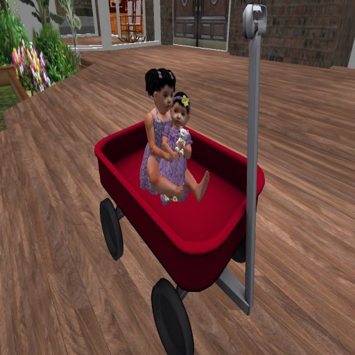Cute Little Red Wagon