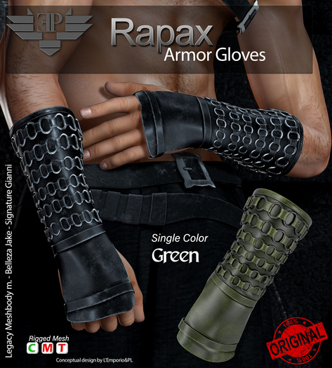 L'Emporio&PL ::*Rapax*::Bracer-Green-