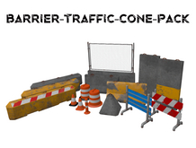 Barrier & Traffic Cone Pack 