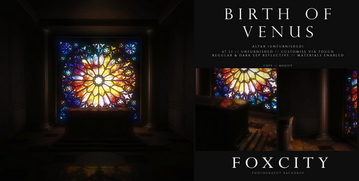 FOXCITY. Photo Booth - Birth of Venus (Altar)