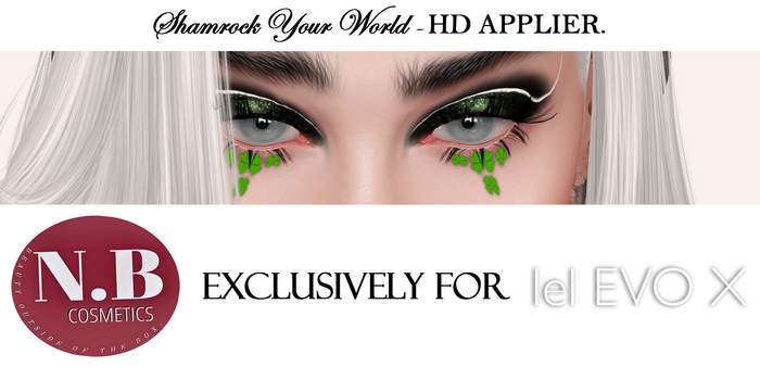 //N.B COSMETICS// SHAMROCK YOUR WORLD - HD EVOX APPLIER