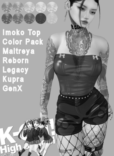 KO-H Imoko Top ColorPack DEMO