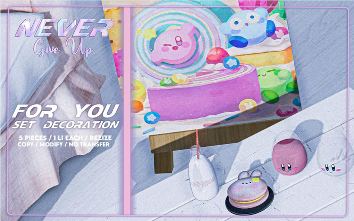 [NG] For you - Set Decoration