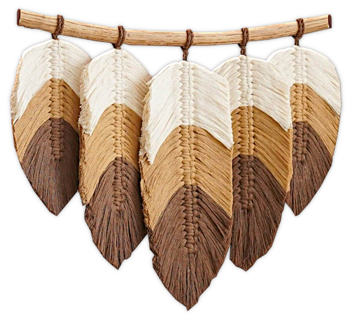 Tams - Wall Decor - Macrame Feathers