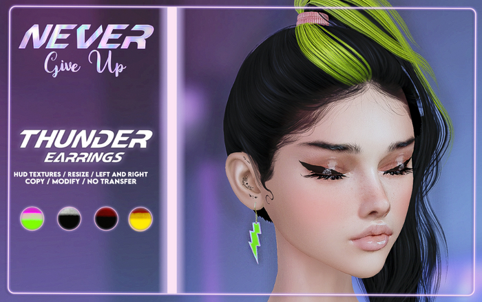 [NG] Thunder - Earrings