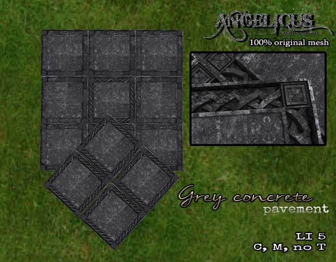 :ANGELICUS:Grey stone Pavement 