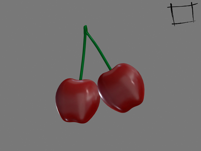 Full Perm Decorative Cherries