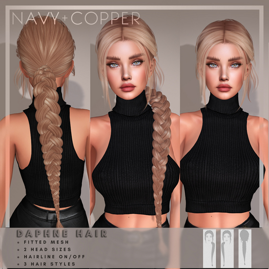 Navy+Copper - Daphne ALL COLORS PACK
