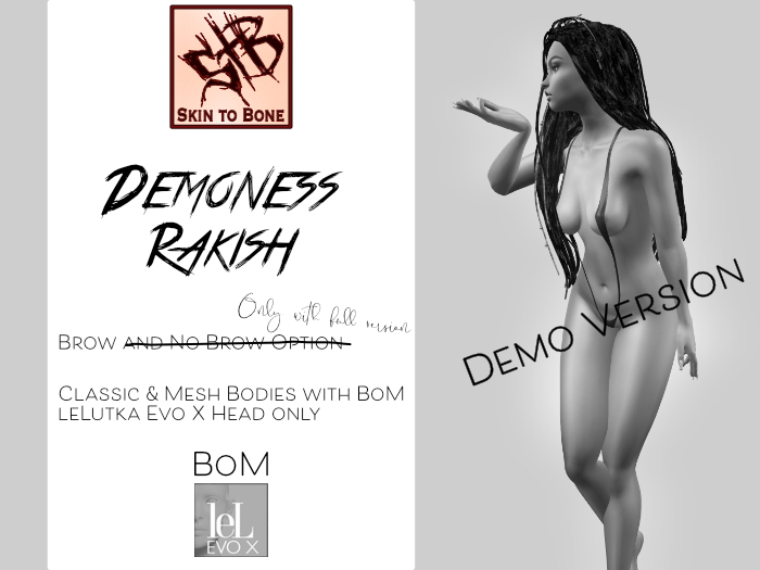 *DEMO* StB Demoness Skin Rakish (BoM Evo X)