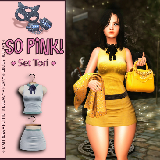 *So Pink!* - Set Tori teal