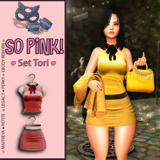 *So Pink!* - Set Tori red