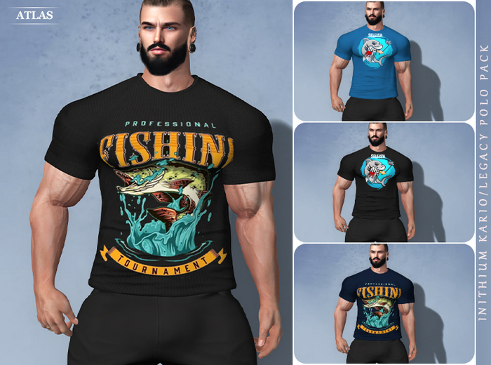 *ATLAS* INITHIUM KARIO LEGACY POLO Fish Pack  