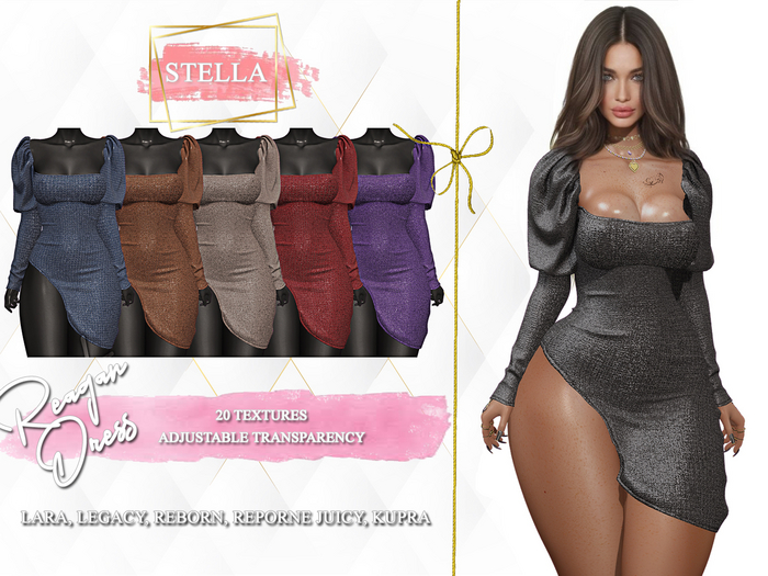 {ST} Reagan Dress *FATPACK*